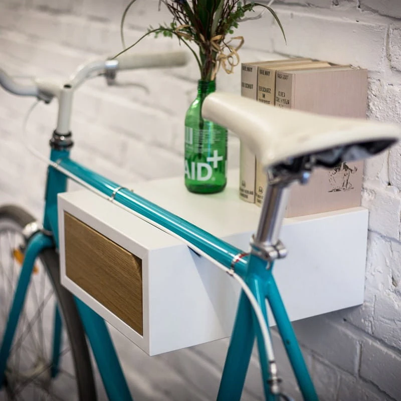 BicycleDudes Fritz Fahrrad-Wandhalterung Aus Holz