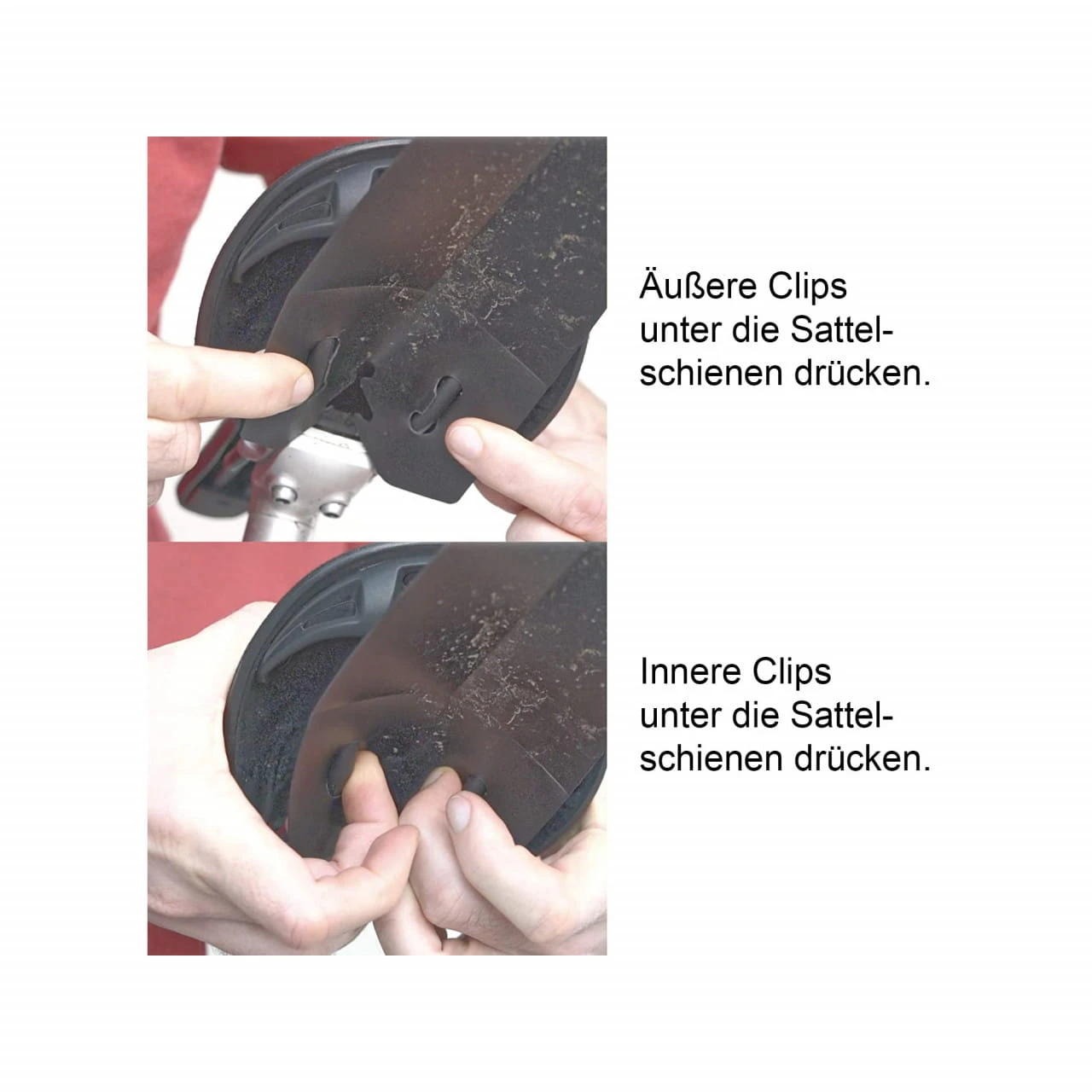 Klixie Schutzblech - Ansteckbares Minimalistisches Schutzblech Für Rennräder, Crosser, Mountainbikes - Image 5