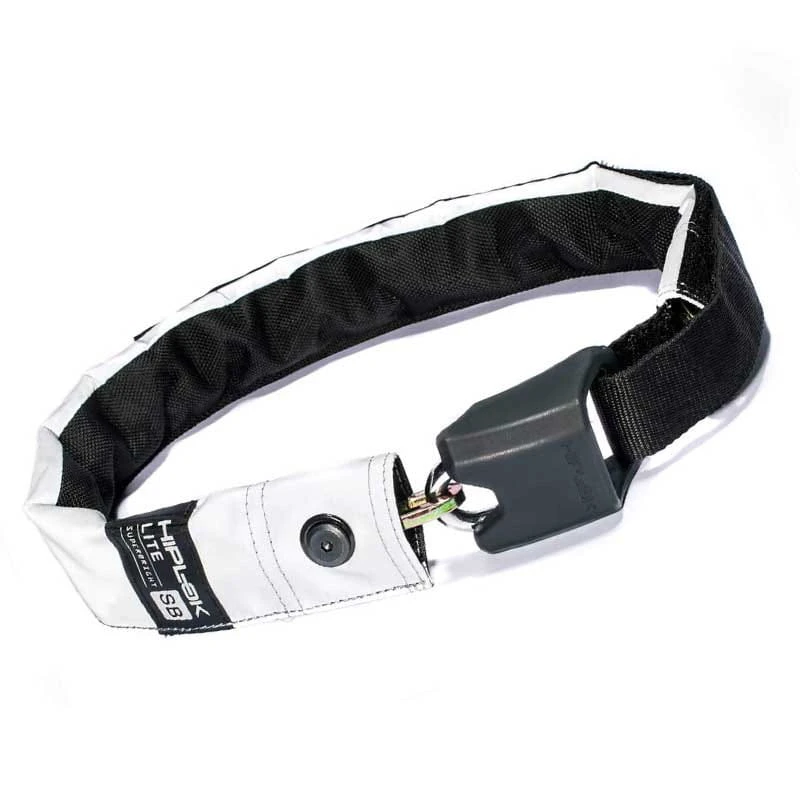 Hiplok Lite Kettenschloss Superbright High Visibility, Als Gürtel Tragbar, 5 Mm Kette