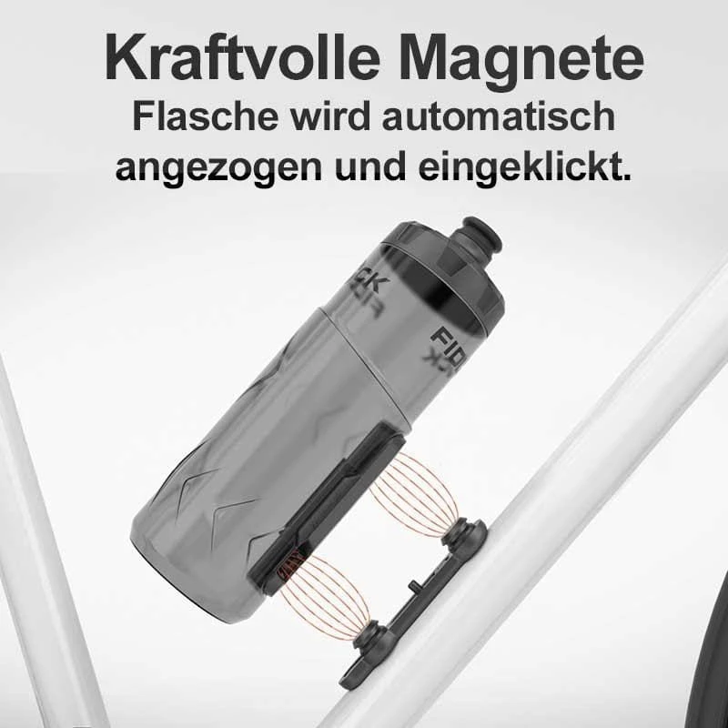 Fidlock TWIST Clear (transparent) Trinkflasche + Flaschenhalter 2er Set (Neue Version, Ohne Gravity - Image 4