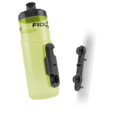 Fidlock TWIST Yellow (gelb) Trinkflasche + Flaschenhalter (Neue Version, Ohne Gravity Kit)