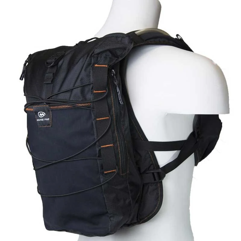 Orange Mud Adventure Pack Schwarz 12 Liter Trailrunning- Und Bike-Rucksack Inkl. Trinksystem / Trink