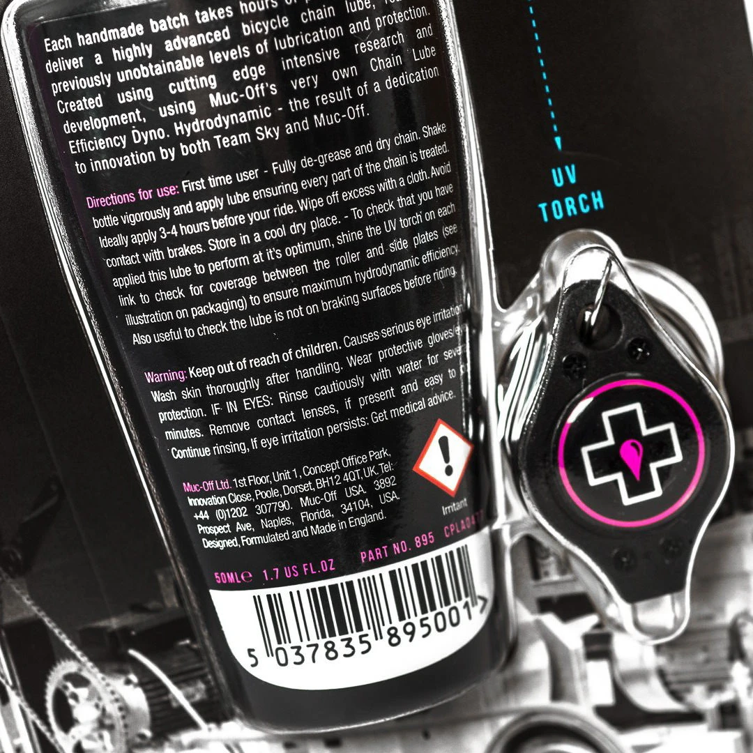 Muc-Off Hydrodynamic Team Sky Lube 50ml - Image 4