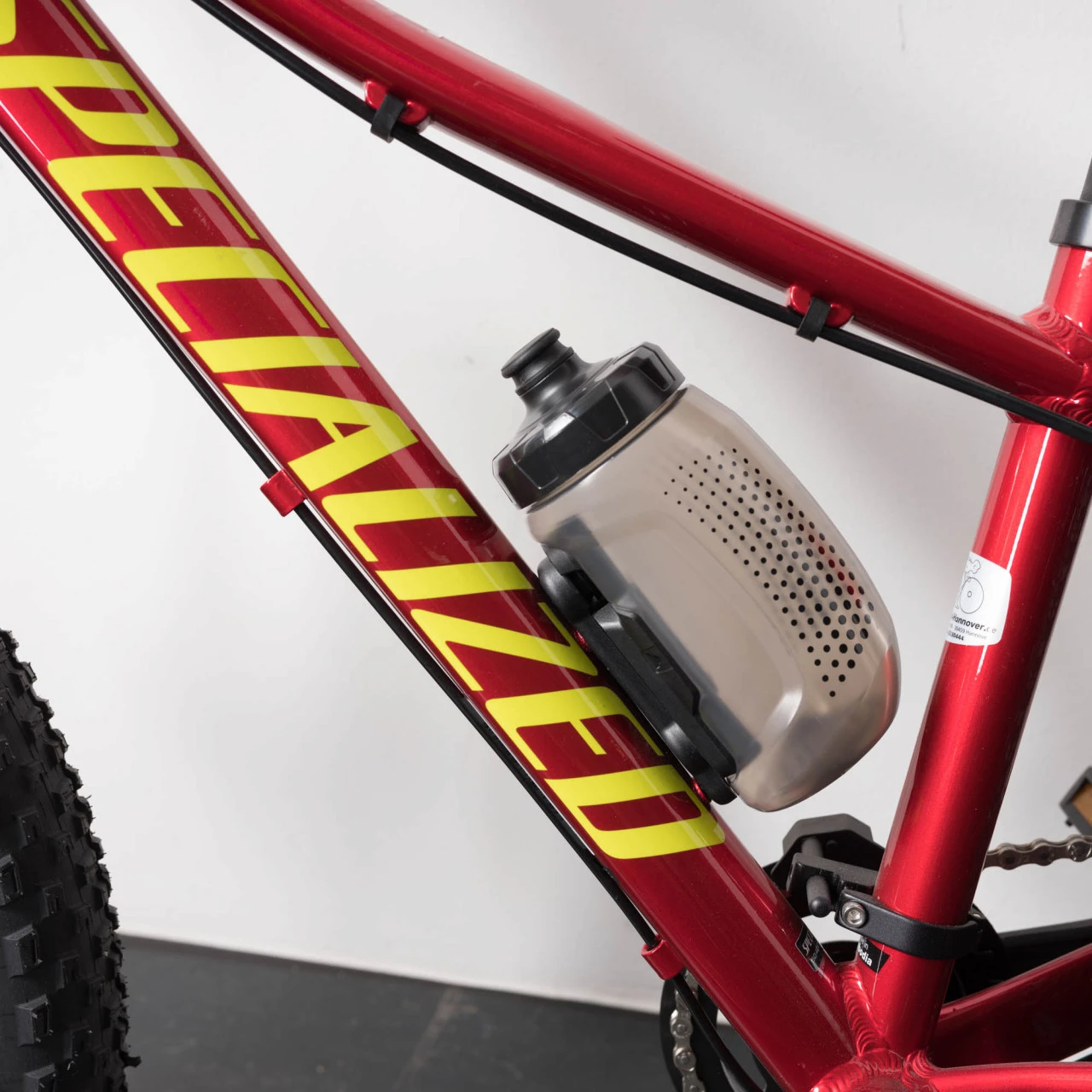 Fidlock TWIST Bottle 450 + Bike Base Transparent Black - Image 4