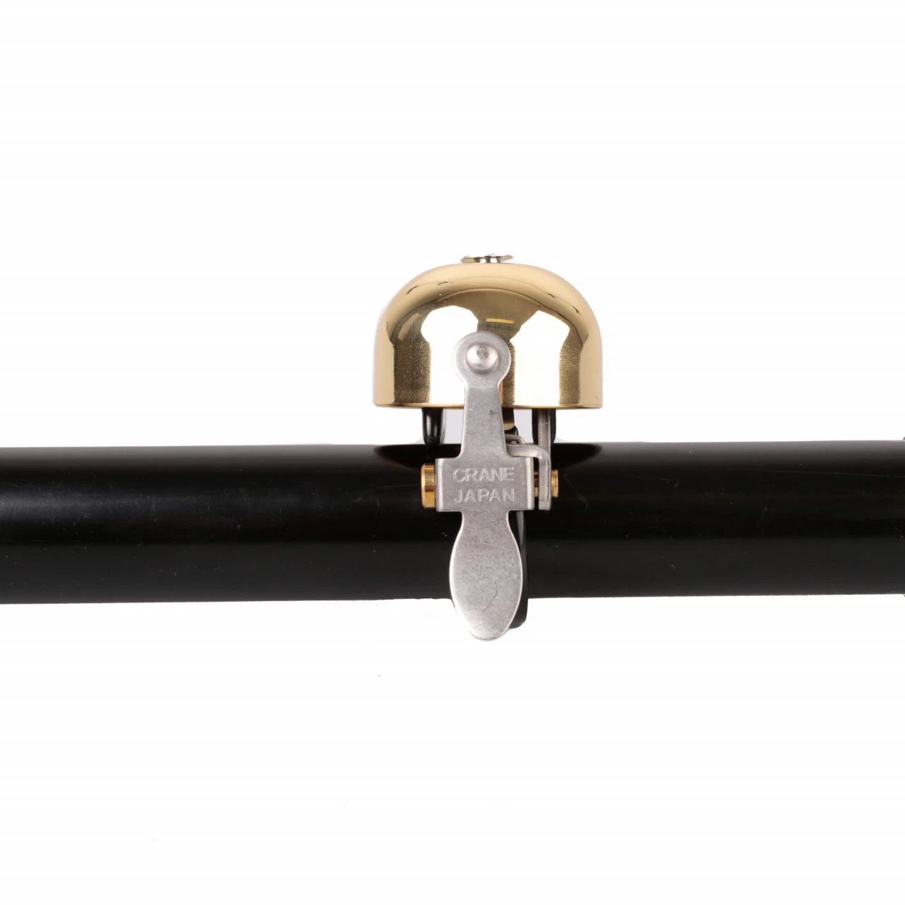 Crane E-Ne Bell Polished Gold Messing Fahrradklingel Auch Für Rennrad-Lenker Geeignet - Image 4