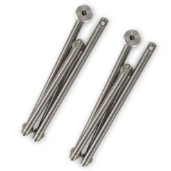 2 Stück Altorlocks APEX Ti Double Light & Strong Titan-Schloss 715 G Titan Poliert