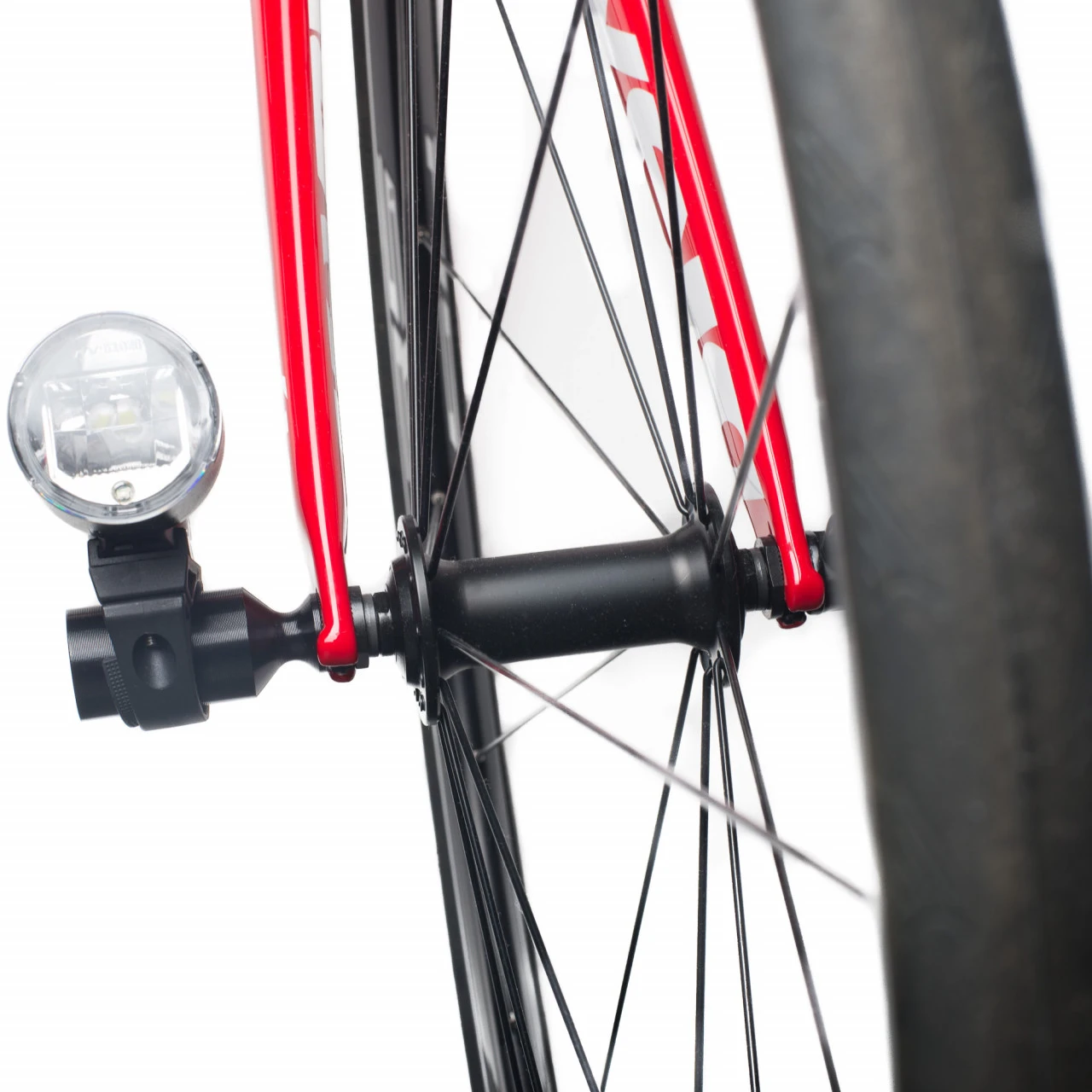 XON Universal-Lampenhalterung, GoPro-Halterung CNC-Alu Für Vorderradachse, Schnellspanner - Image 3