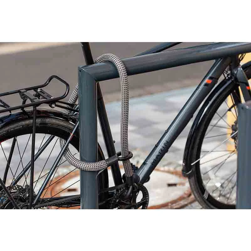 Tex-Lock Eyelet 2.0 Mini-Bügelschloss Aus Textilseil - Gr. M, Grau-Schwarz - Image 4