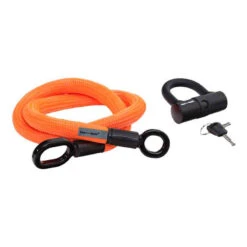 Tex-Lock Eyelet 2.0 Mini-Bügelschloss Aus Textilseil - Gr. M, Orange