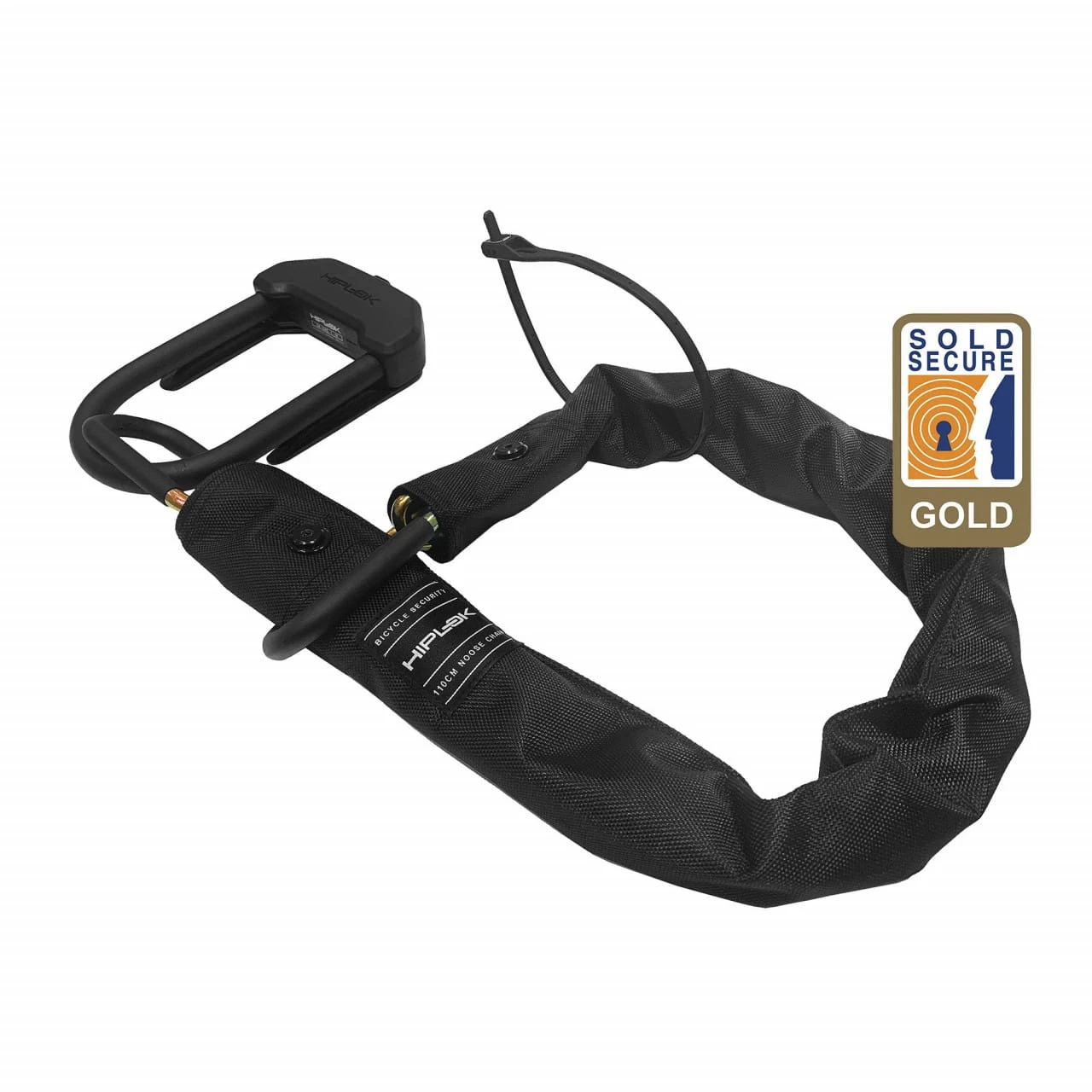 Hiplok E-DX Ultrasicheres D-Lock-Schloss Mit 1m Kette Für E-Räder Und Cargobikes