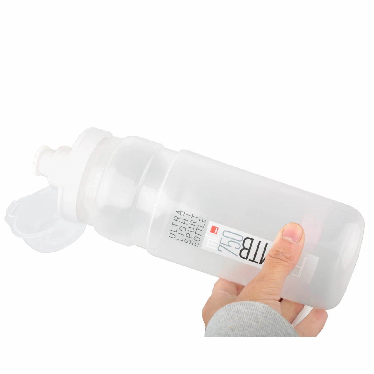 Elite Trinkflasche Fly MTB 750 Ml Transparent-Grau - Image 2