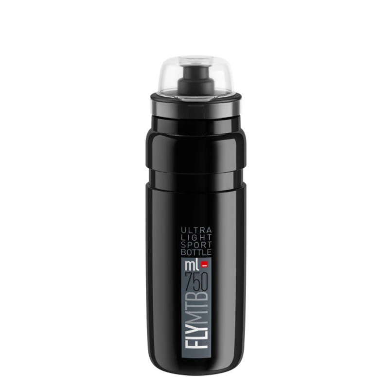 Elite Trinkflasche Fly MTB 750 Ml Schwarz-Grau