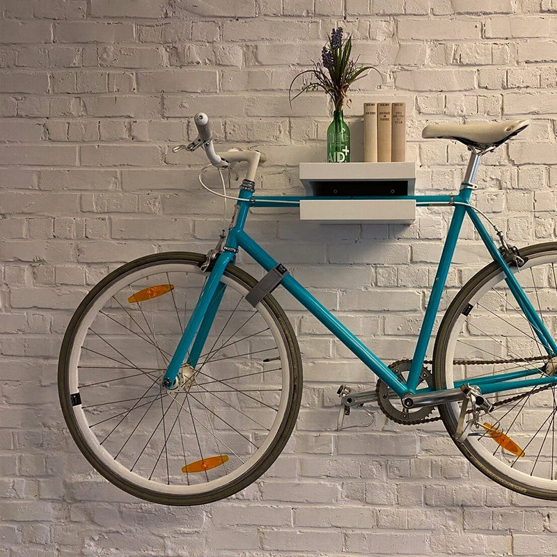 Bicycledudes Barni Reifen-Fixierung Aus Filz Für Fahrrad Wandhalterungen - Hellgrau - Image 3