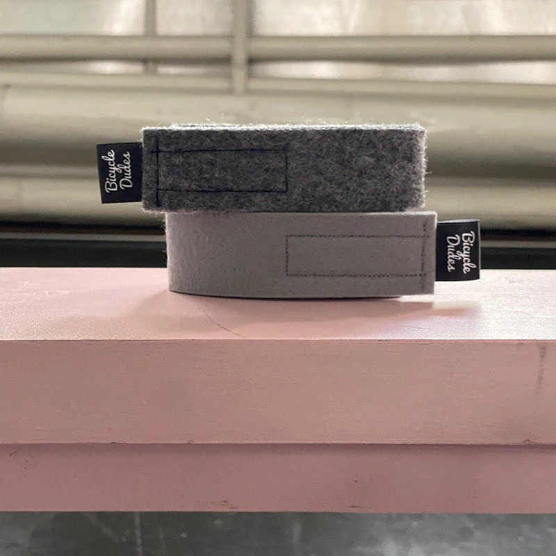 Bicycledudes Barni Reifen-Fixierung Aus Filz Für Fahrrad Wandhalterungen - Hellgrau - Image 4