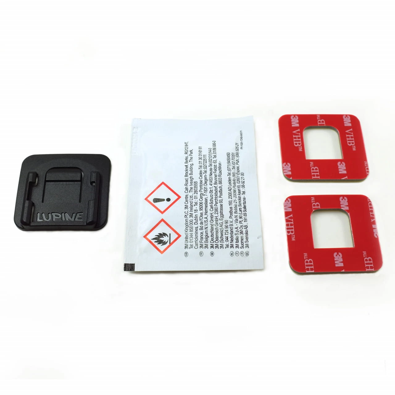 Lupine 3M-Klebe-Helmhalter FrontClick Für Lupine Penta/Neo/Piko/Blika/Alpha