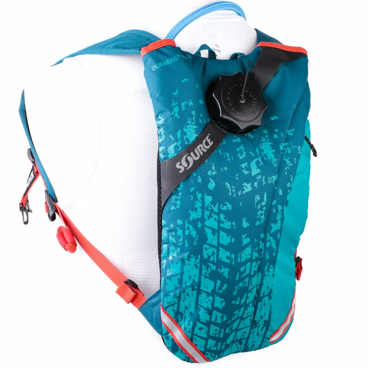 SOURCE Durabag Pro 3L Coral Blue Trinkrucksack - 3 L Trinksystem, Blau - Image 2