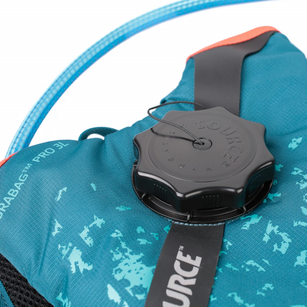 SOURCE Durabag Pro 3L Coral Blue Trinkrucksack - 3 L Trinksystem, Blau - Image 4