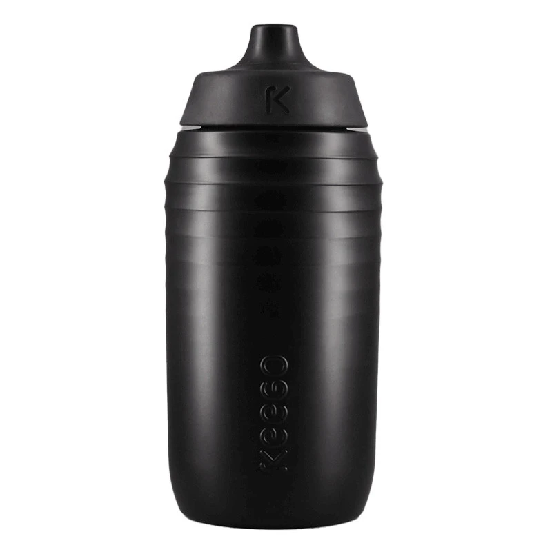 Keego Trinkflasche 500 Ml Dark Matter - Sportflasche Mit Innenbeschichtung Aus Titan