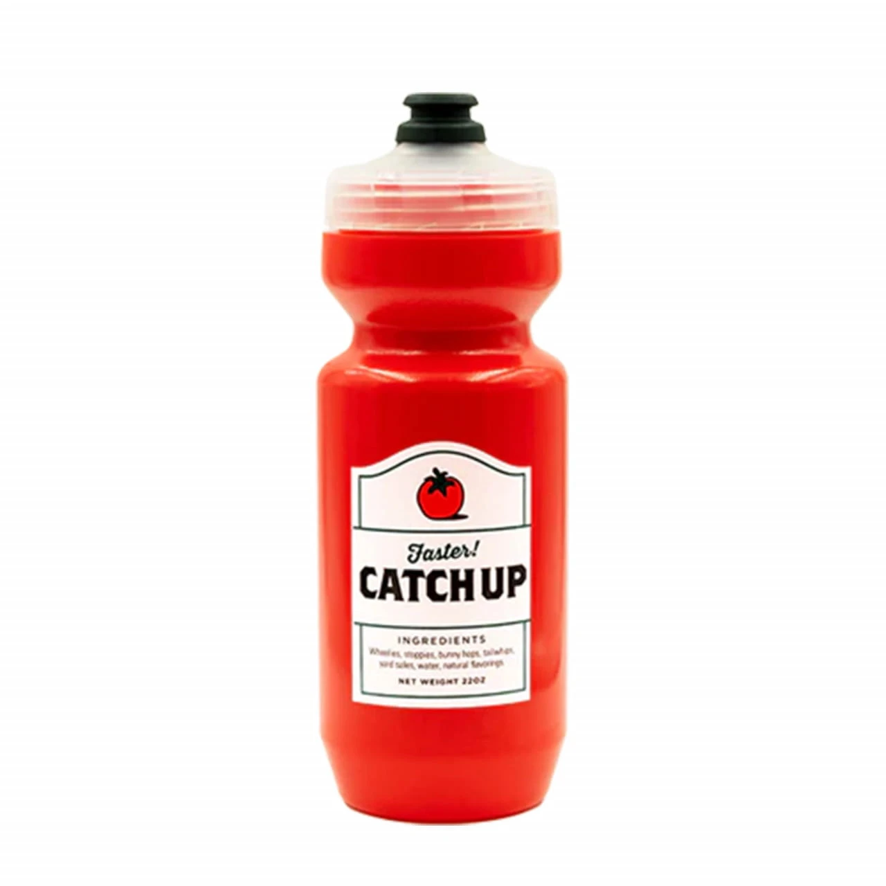 Spurcycle Catch Up Wasserflasche 650 Ml - Rot
